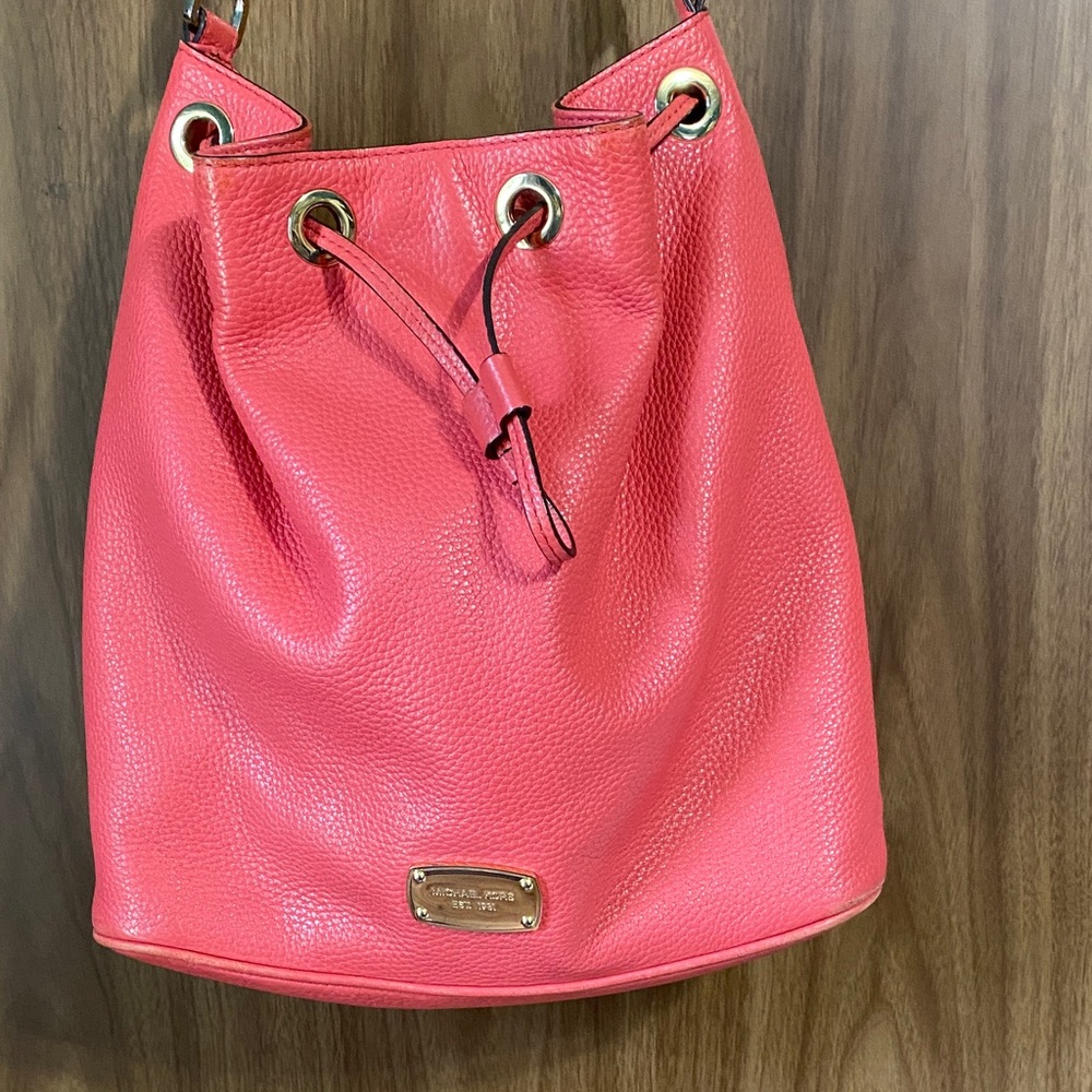 Michael Kors Coral Hobo Bag